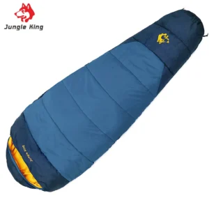 Outdoor Camping Sleeping Bag Mummy Style Hiking Sleeping Bag Thickened Cotton Travel Sleeping Bag 1.3/1.7KG