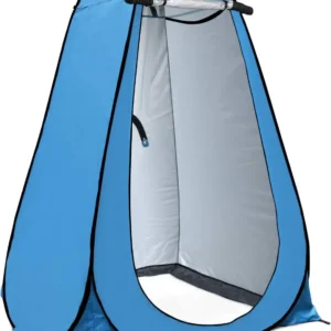 Blue Pop Up Privacy Shower Tent