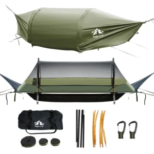 Night Cat Lay Flat Hammock Flat Bottom