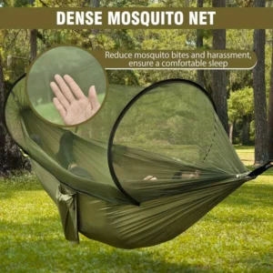 2-In-1 Camping Hammock With Mosquito Net 1.6lbs