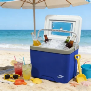 Three Color Cooler Box Portable For Daily Camping