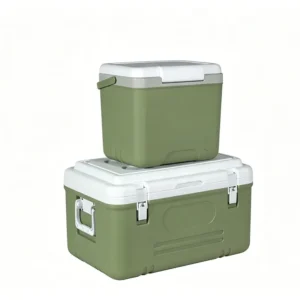 Green Large Capacity Camping Refrigerator Portable
