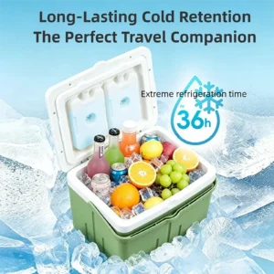 Portable Ice Box Large Capacity Outdoor Travel Car