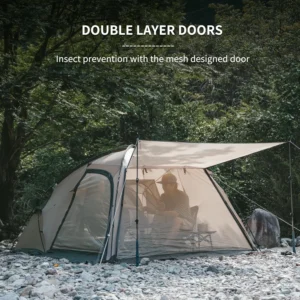 Massif Hot Tent with Stove Jack Waterproof Windproof