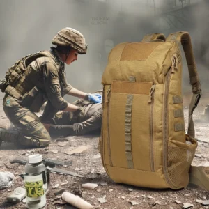 40L Waterproof Tactical Medical Backpack First Aid